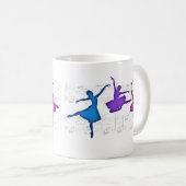 Mug Ballerines de jour de ballet (Devant droit)