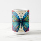 Mug Ballet arc-en-ciel d'un papillon (Centre)