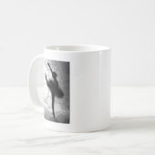 Mug Ballet Black Blanc Danse Ballerina (Devant gauche)