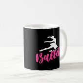 Mug Ballet Dance Compagnie Danser Ballerina Chaussures (Devant droit)