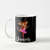 Mug Ballet Dancer Reindeer Ballerinas Christmas Pjs Wo (Gauche)
