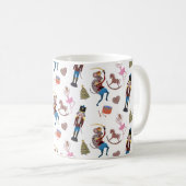 Mug Ballet de Noël des Motifs de Nutcracker (Devant droit)