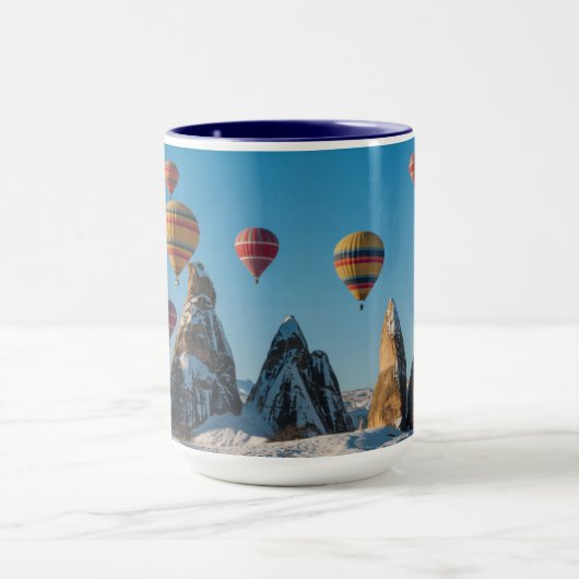 Mug Ballon à air chaud en Cappadoce (Centre)