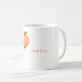 Mug Ballon Citrouille Orange (Devant droit)