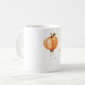 Mug Ballon Citrouille Orange (Devant gauche)