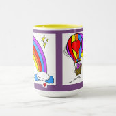 Mug Ballon d'art de coeur (Centre)