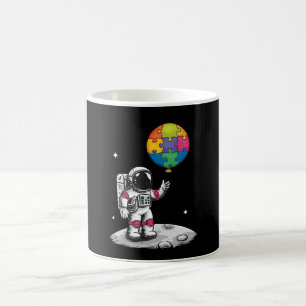 Mug Ballon d'astronaute autiste Espace Sensibilisation