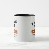 Mug Ballon de Basket Merci Coach (Centre)