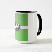 Mug Ballon de football (Devant droit)