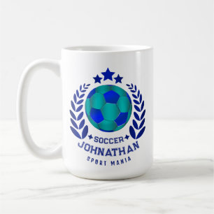 Mug Ballon de Football Crête   Cadeaux de Fan de Sport
