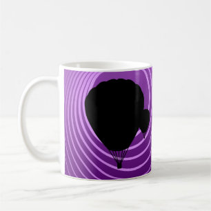 Mug ballon de la scène du soleil