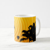 Mug ballon de la scène du soleil (Devant droit)