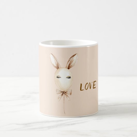 Mug Ballon Oreilles de Lapin Crème (Centre)
