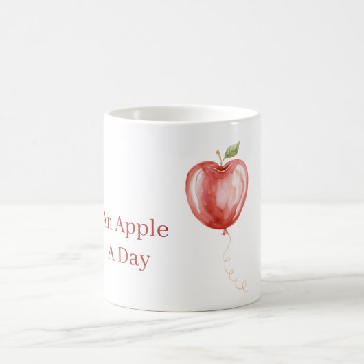 Mug Ballon Pomme Rouge (Centre)