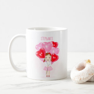 Mug Ballon Saint Valentin Anniversaire