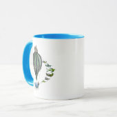 Mug Ballons à air chaud et oiseaux (Devant gauche)
