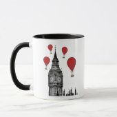 Mug Ballons Big Ben et Red Hot Air (Gauche)