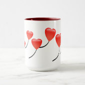 Mug Ballons cardiaques (Centre)