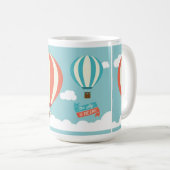 MUG *BALLONS D'AIR CHAUD** CAFÉ/BOUGIE À THÉ (Devant droit)