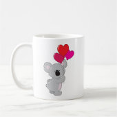 Mug Ballons de coeur de koala (Gauche)
