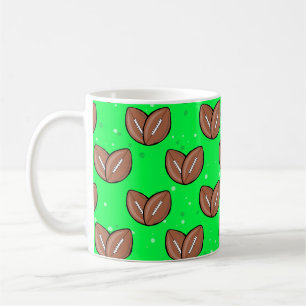 Mug Ballons de football américain en forme de cœur