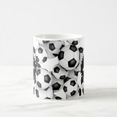 Mug ballons de football motif coach cadeau avec nom pe (Centre)