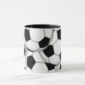 Mug Ballons de football personnalisables (Centre)