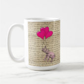 Mug Ballons d'éléphant rose (Gauche)