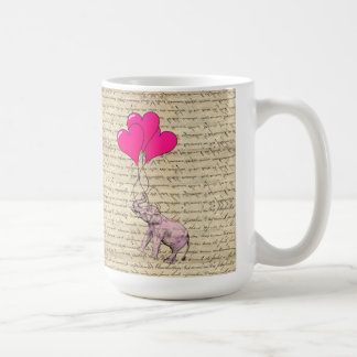 Mug Ballons d'éléphant rose