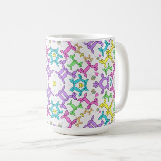 Mug Ballons motif muqueuse (Devant droit)