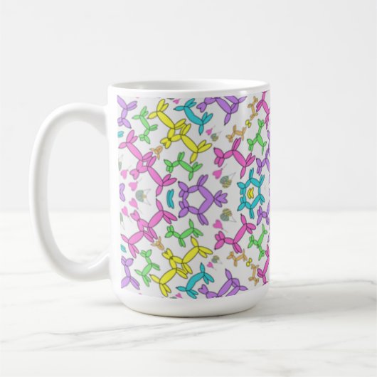 Mug Ballons motif muqueuse (Gauche)