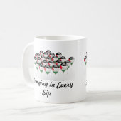 Mug Ballons Palestine - Appartenance dans chaque g (Devant gauche)