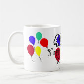 Mug Ballons pour les 40 ans Toute AGE (Gauche)