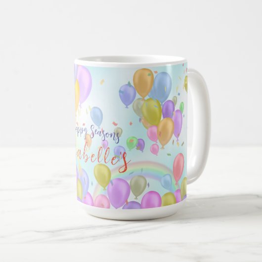 Mug Balloon Pastel (Devant droit)