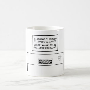 Mug Ballot vrai dans l'ASCII codée en binaire