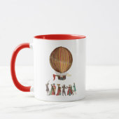 Mug Ballotte À Air Chaud Et Personnes (Gauche)