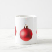 Mug Balls de Noël rouge photo (Centre)