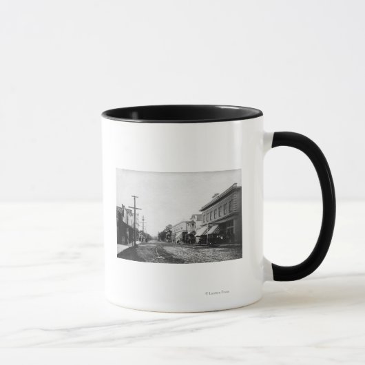 Mug Balnéaire, Oregon Main Street View Photographie (Droite)