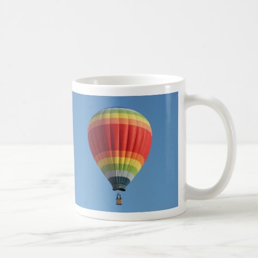 Mug Baloon d'air chaud d'arc-en-ciel (Droite)