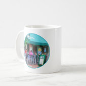 Mug 'Baltimore - Happy Hour à Fells Point' : Beaux-art (Devant gauche)