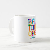 Mug Baltimore Maryland Mid Century, Pop Art, (Devant gauche)