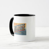 Mug Baltimore, Maryland - Scènes de grandes lettres 2 (Devant gauche)