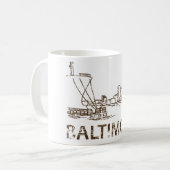 Mug Baltimore vintage (Devant gauche)