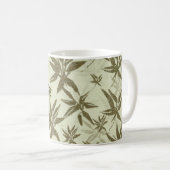 Mug Bamboo on Beige Sheers - Seamless surface (Devant droit)