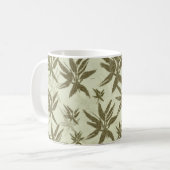 Mug Bamboo on Beige Sheers - Seamless surface (Devant gauche)