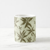 Mug Bamboo on Beige Sheers - Seamless surface (Centre)