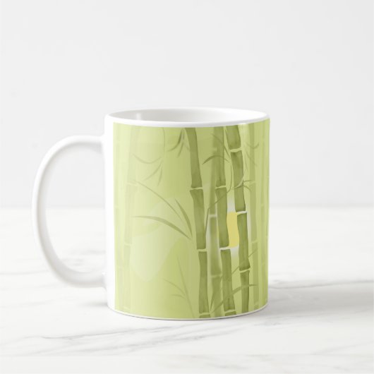 Mug Bamboo vert (Gauche)