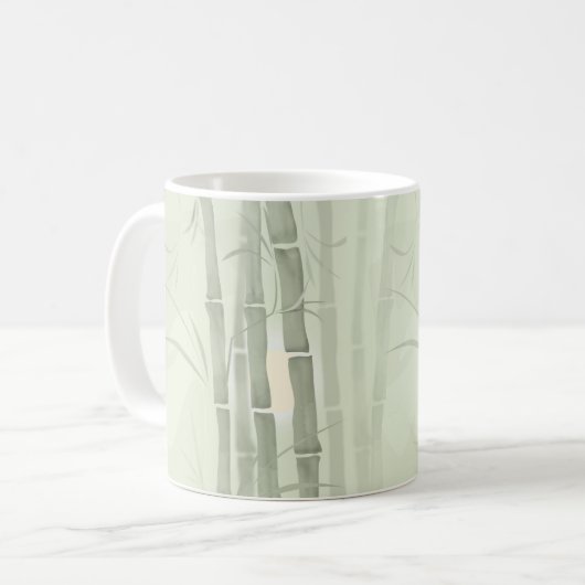 Mug Bamboo vert (Devant gauche)