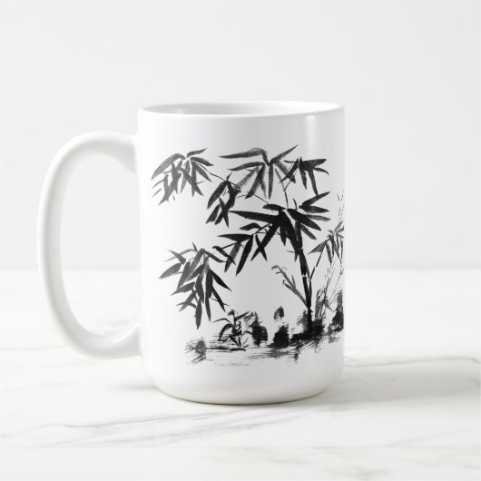 Mug Bambou dans l'eau (Gauche)