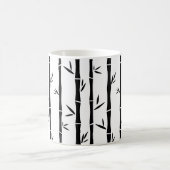 Mug Bambou noir et blanc personnalisé (Centre)